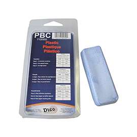 Dico 7100950 Buffing Compound, 1/2 in Thick, Plastic, Blue