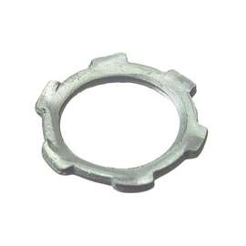 Halex 96193 Conduit Locknut, 1 in, Steel, Zinc