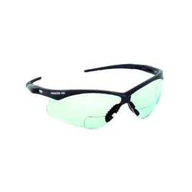 JACKSON SAFETY SAFETY Series 28627 Readers Glasses, Hard-Coated Lens, Polycarbonate Lens, Wraparound Frame, Nylon Frame