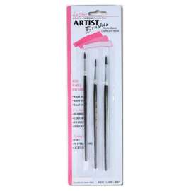 3PC RND Art Brush Set