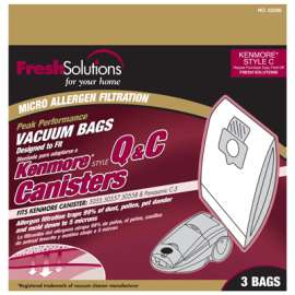 Kenm 3PK Canist Vac Bag