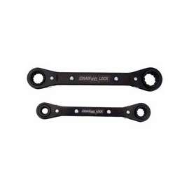 2 Pc. 4-in-1 Ratcheting Box Wrench Sets, SAE
