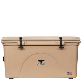 ORCA ORCT140 Cooler, 140 qt Capacity, Tan, Up to 10 days Ice Retention