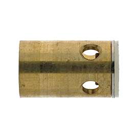 Danco 15737E Faucet Barrel, Brass, 1-25/64 in L, For: Kohler Two Handle Faucet Stems