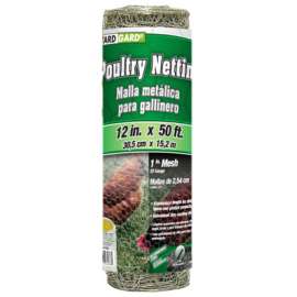 12"x50' 1"Poult Netting