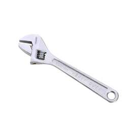 Vulcan WC917-07 Adjustable Wrench, 10 in OAL, Steel, Chrome