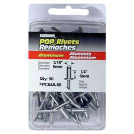50PK MED ALU Rivet