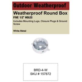 Weatherproof Bin Card