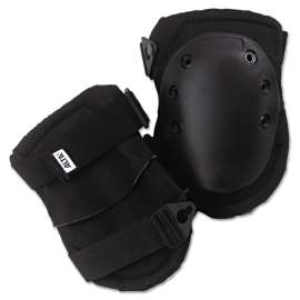 AltaLok Knee Pads, Fastener Closure, Neoprene/Nylon, Rubber, Black