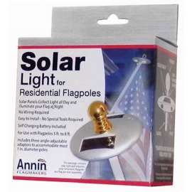 Flag Pole Solar Light