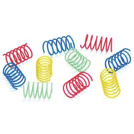 10PK Color Spr Cat Toy