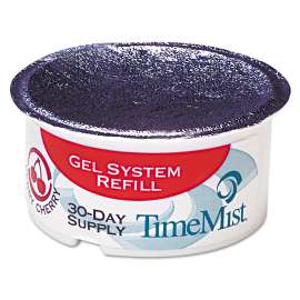 Gel Cup Refills, Very Cherry, 2.75" Diameter, 12/Carton