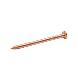 B&K C15-125HC Nail, 1-1/4 in, Copper, Plated Steel