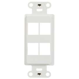 WHT 4Port Outlet Strap