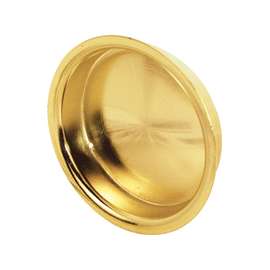 Prime-Line N 6699 Door Pull, 5/16 in D, Steel, Brass