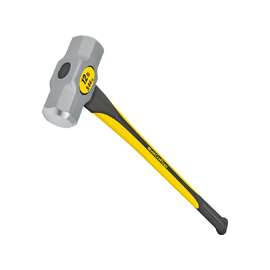 Vulcan 34500 Hammer, 12 lb Head, Sledge, Chamfered Head, 36 in OAL