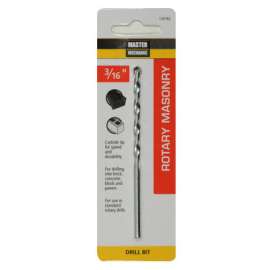 MM 3/16x4 Mas DrillBit