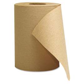 Hardwound Roll Towels, Natural, 8" x 350ft, 12 Rolls/Carton