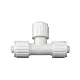Flair-It 16831 Tube Tee, 3/8 in