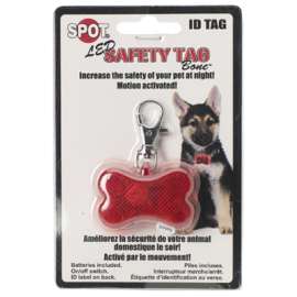 LED ID Bone Pet Tag