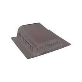 LOMANCO LomanCool 750GSBR Static Vent, 16 in OAW, 50 sq-in Net Free Ventilating Area, Steel, Brown, Galvanized