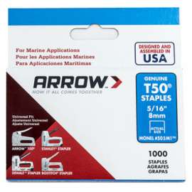 1000PK T50 5/16"Staples