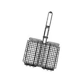 Omaha Steak Baskets With Handle, Wood Handle, Steel