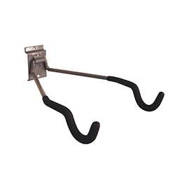 CRAWFORD STFSR13 Bike Hanger Hook, 50 lb, Steel, Powder-Coated