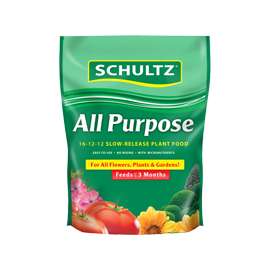 Schultz SPF48640 Plant Food, 3.5 lb, Granular, 16-12-12 N-P-K Ratio