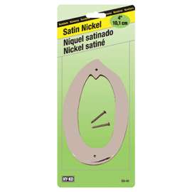 4" Zinc Sat NI #0
