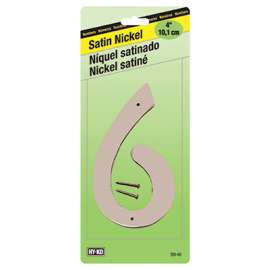 4" Zinc Sat NI #6