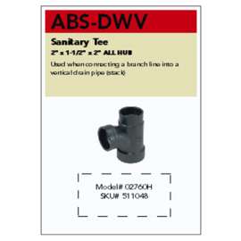 ABS/DWV Bin Cards Kit