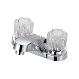 Boston Harbor F5120067CP Lavatory Faucet, 1.2 gpm, 2-Faucet Handle, 3-Faucet Hole, Metal/Plastic, Chrome Plated