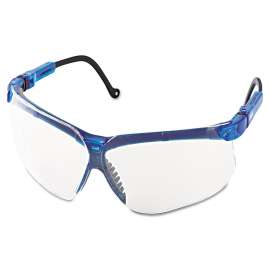 Genesis Shooting Glasses, Vapor Blue Frame, Clear Lens