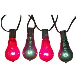 2PK7W RED/GRN Edis Bulb
