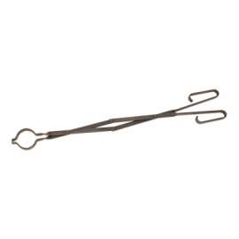 33" BLK Fireplace Tongs