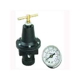 Stanley IREGULATOR Industrial Air Compressor Regulator with Gauge, 1/4 in NPTF