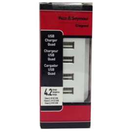WHT 4 USB Out Charger
