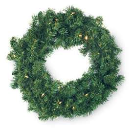 HW 24" Ludw Art Wreath