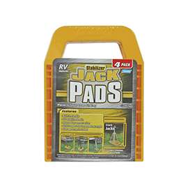 CAMCO 44595 Stabilizer Jack Pad, Resin, Yellow