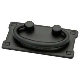 3" BLK Horiz Bail Pull