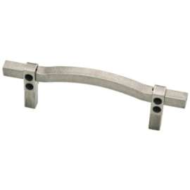 3-1/2" Pewter Curv Pull