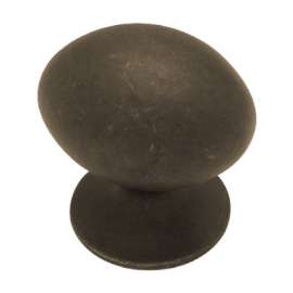 1-1/8"BRZ Football Knob