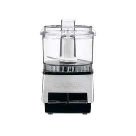 Cuisinart Mini-Prep Series DLC-1SS Food Processor, 21 oz Bowl, 110 W, Lever Control, Silver
