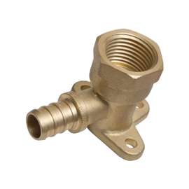 SharkBite UC334LFA Pipe Elbow, 1/2 in, Barb x FNPT, 90 deg Angle, 200 psi Pressure