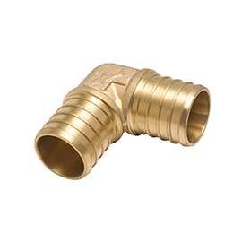 SharkBite UC256LFA Pipe Elbow, 3/4 in, Barb, 90 deg Angle, 200 psi Pressure