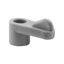 Make-2-Fit PL 7741 Window Screen Clip with Screw, Plastic, Gray