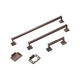 Boston Harbor 07-SOU-VB Bath Accessory Set, Venetian Bronze, Venetian Bronze, 5-Piece, For: Bathroom