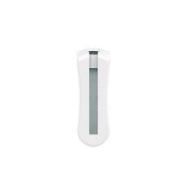 Pure by Gloss and Guild+Pepper ABS Mini Bracket - Tape Mount, 1.25 x 0.84 x 3.65. White, 48/Carton