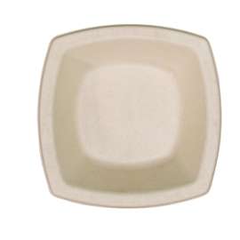 Compostable Fiber Dinnerware, ProPlanet Seal, Bowl, 12 oz, Tan, 125/Pack